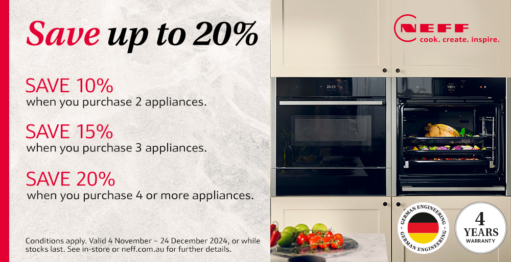 Neff appliances promotions - Brisbane Appliance Sales