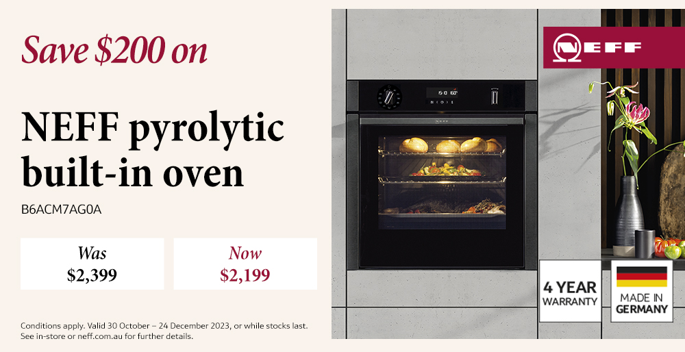 NEFF Pyrolytic Oven Sale Brisbane Appliance Sales DA