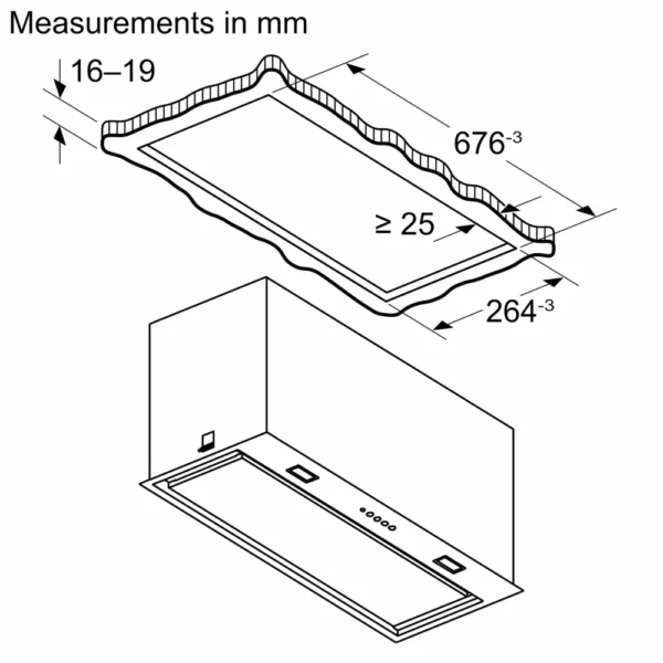 Neff D76NPC1S0A Undermount Rangehood - Image 2