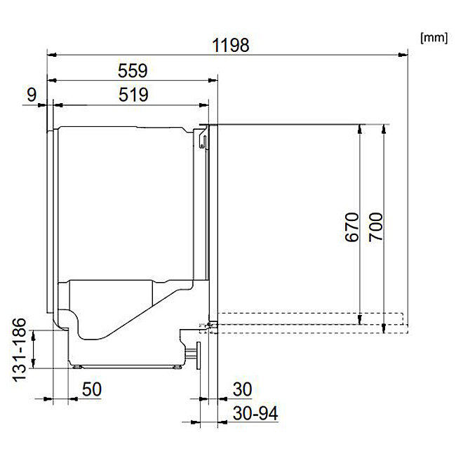 Asko DBI654IB.S.AU Built-Under Dishwasher - Image 2
