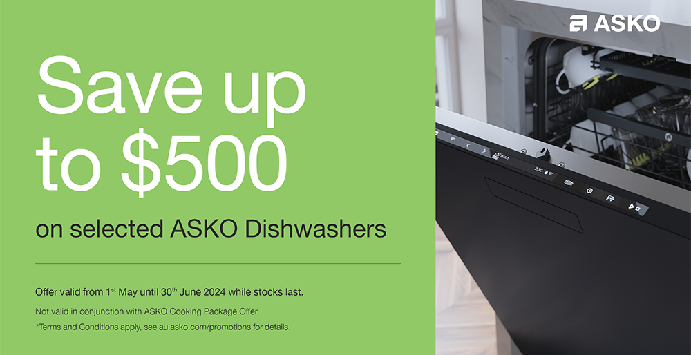 ASKO 82cm XL Fully Integrated Dishwasher Brisbane Appliance Sales DA