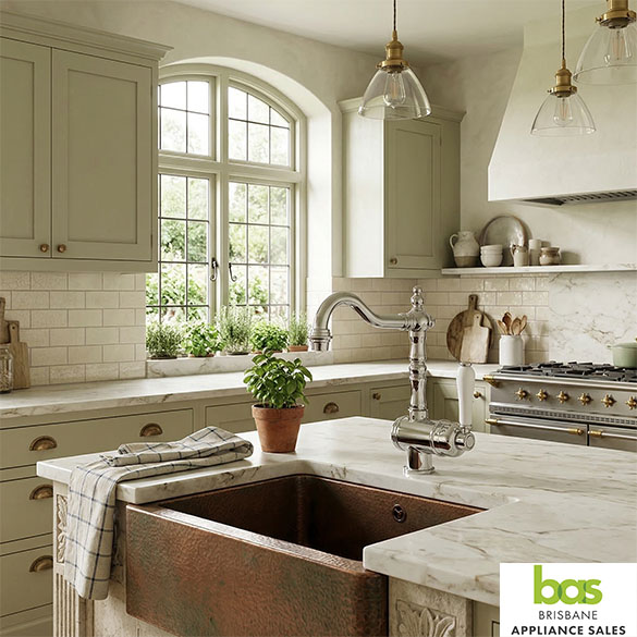 Armando Vicario 2150C Provincial Single Lever Basin Mixer - Image 2