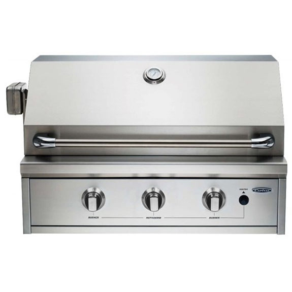 Capital PRO32RBIN 32 Inch Built-in Grill Natural Gas BBQ - Brisbane Appliance Sales