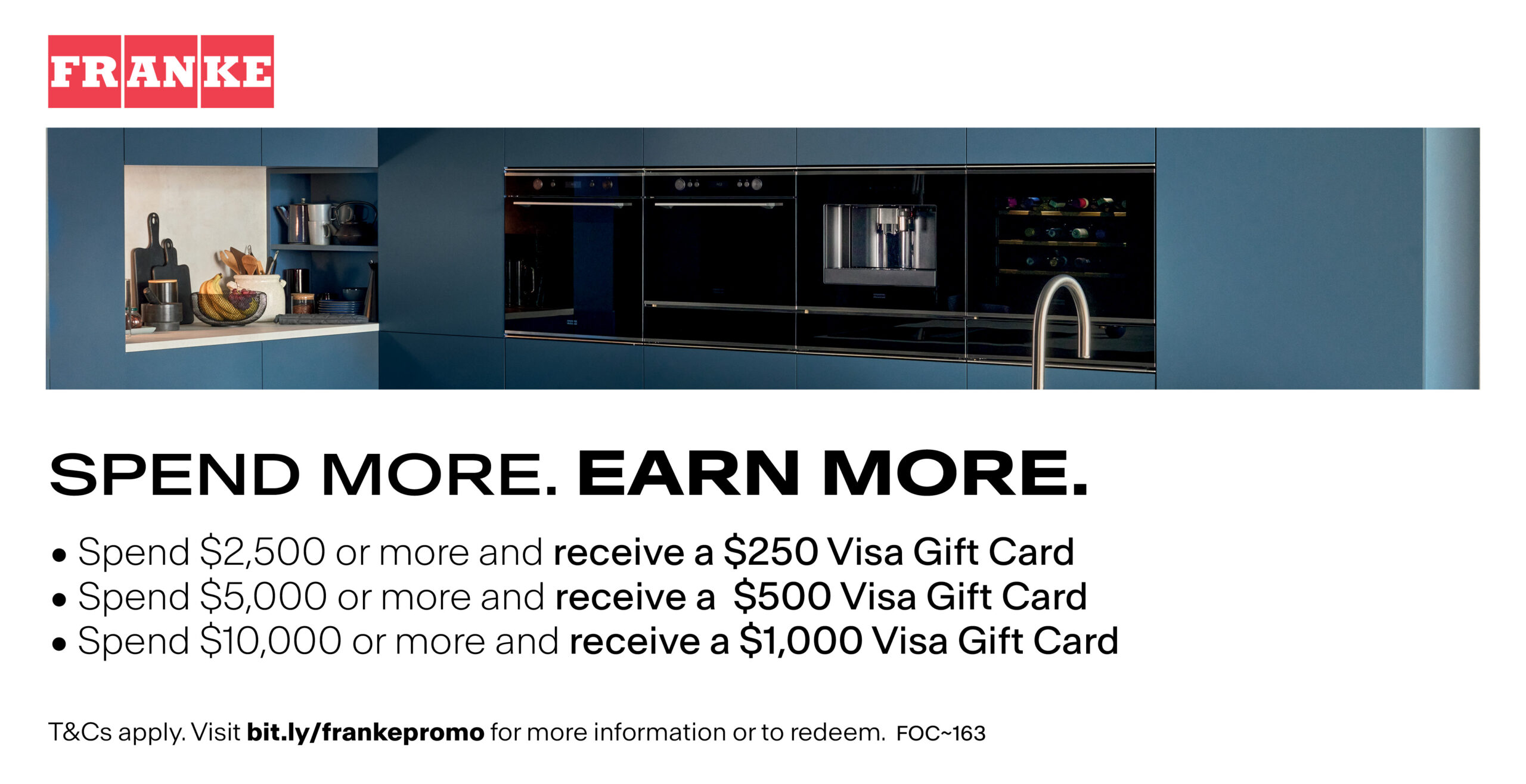 Franke Spend & Get at Brisbane Appliance Sales