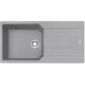 Franke UBG-611-100-SG Urban Fragranite Stone Grey Single Bowl Sink w/ Drainer - Brisbane Appliance Sales