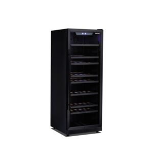 Husky Riserva 380L Single Zone Freestanding Wine Fridge - Matte Black