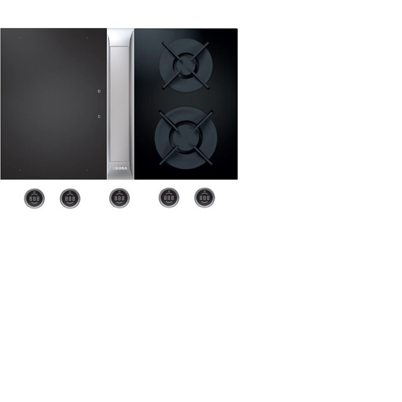 BORA Pro 30. 2 Burner Induction Cooktop & 2 Burner Gas Cooktop