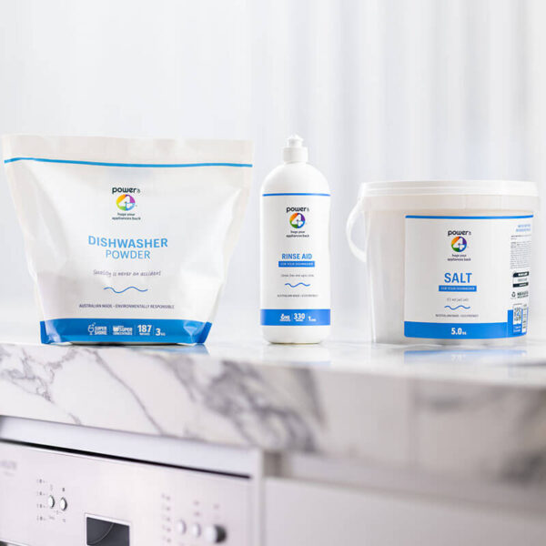 POWER OF 4 DISHWASHER SALT - Brisbane Appliance Sales instore