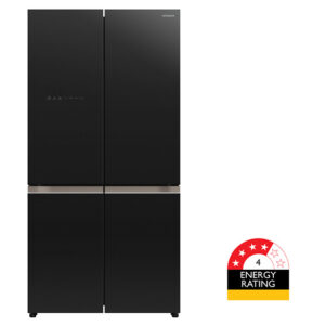 HItachi RWB640VT0GBK-1 Black French Door Fridge - Brisbane Appliance Sales