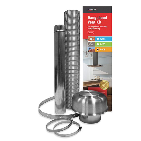 Deflecto RHK150T 150mm Rangehood Roof Venting Kit Brisbane Appliance Sales
