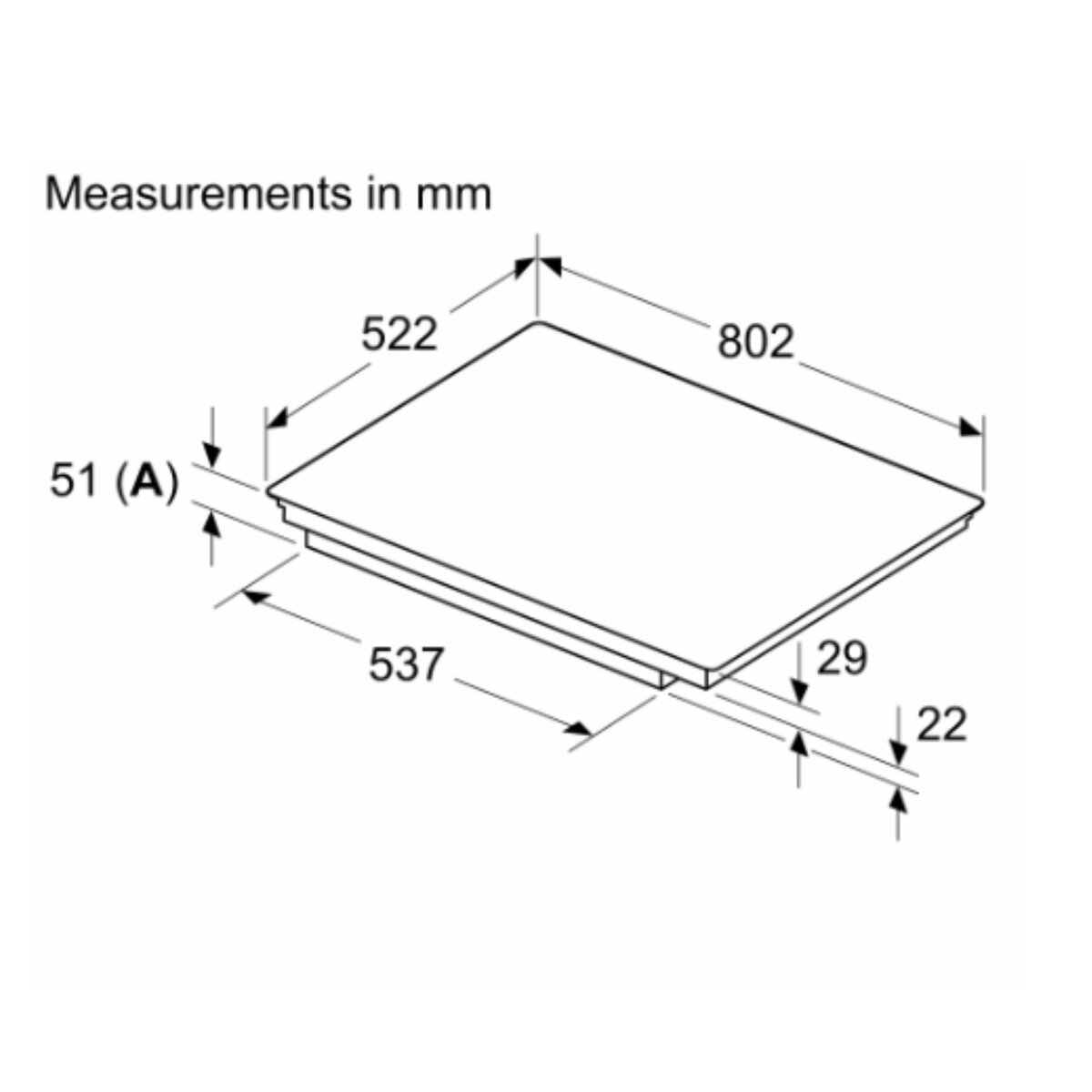 Neff T68FHE4L0 Induction Cooktop - ExDisplay - Image 2