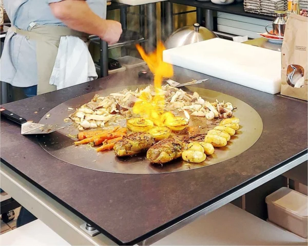 Cook N Dine MO-70 Circular Built-in Teppanyaki - Image 3