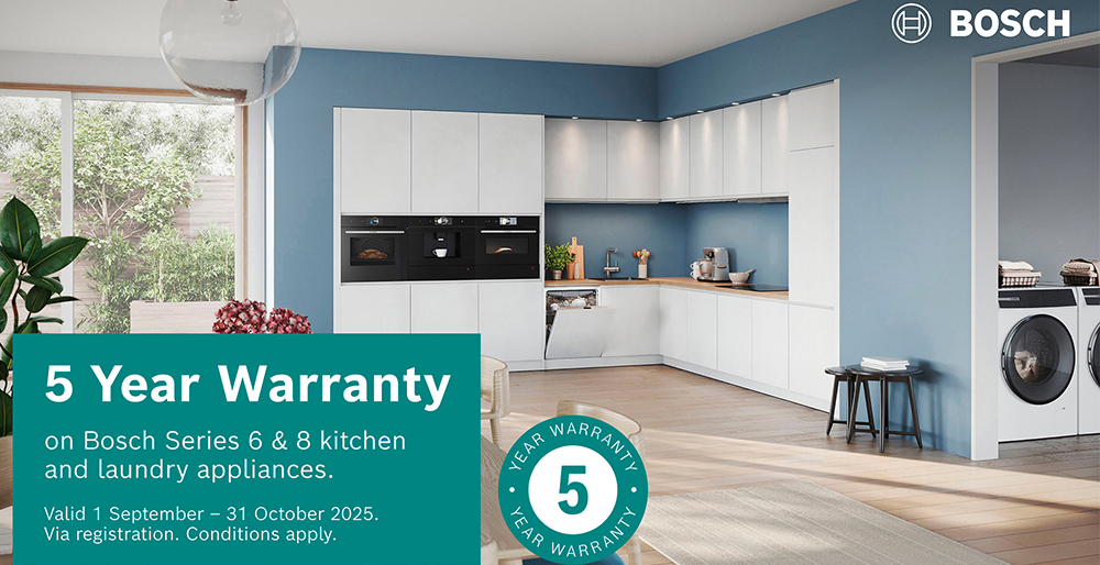 BOSCH 5 YEAR WARRANTY - Brisbane Appliance Sales
