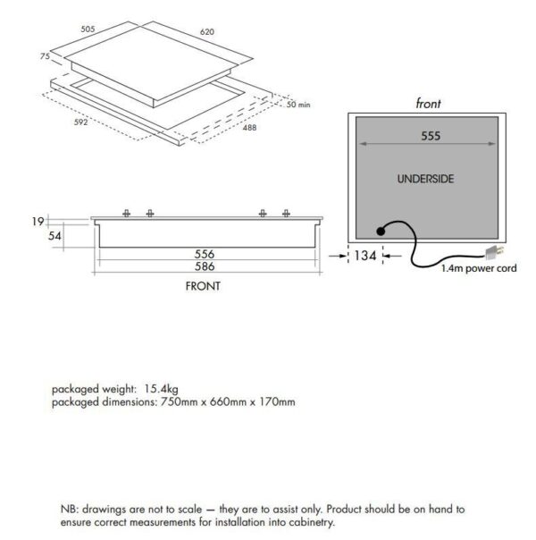 Smeg PGA64 Gas Cooktop - ExDisplay - Image 2
