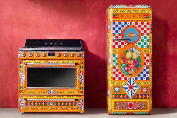 Smeg TRA90DGC9 Dolce & Gabbana Dual Fuel Cooker - ExDisplay - Image 3