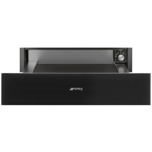 smeg CPRA115N black warming drawer - Brisbane Appliance Sales