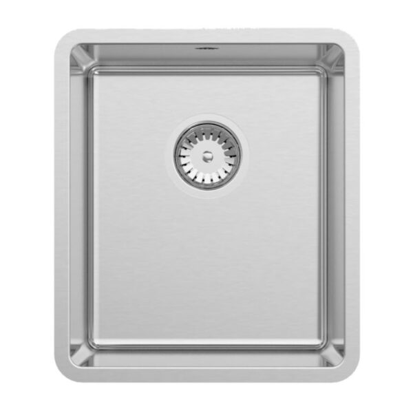 Abey Lucia Double Bowl Sink Only - Stainless Steel