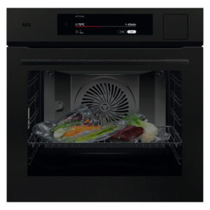 AEG 60cm Multifunction 25 Steam Oven - Matte Black