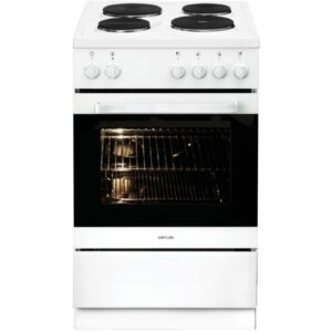 Artusi 54cm Electric Upright Cooker - White