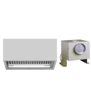 SIRIUS 112CM UNDERMOUNT RANGEHOOD WITH OFF BOARD SEM11 MOTOR