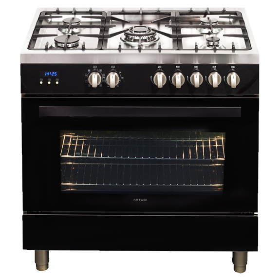 Artusi 90cm Dual Fuel Freestanding Cooker