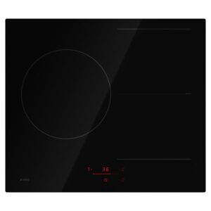 Asko 60cm 3 Zone Bridge Induction Cooktop - Black