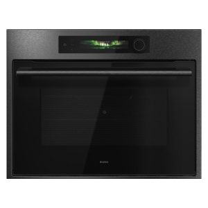 Asko Craft Frame Combi Microwave Oven - Black Steel 45CM