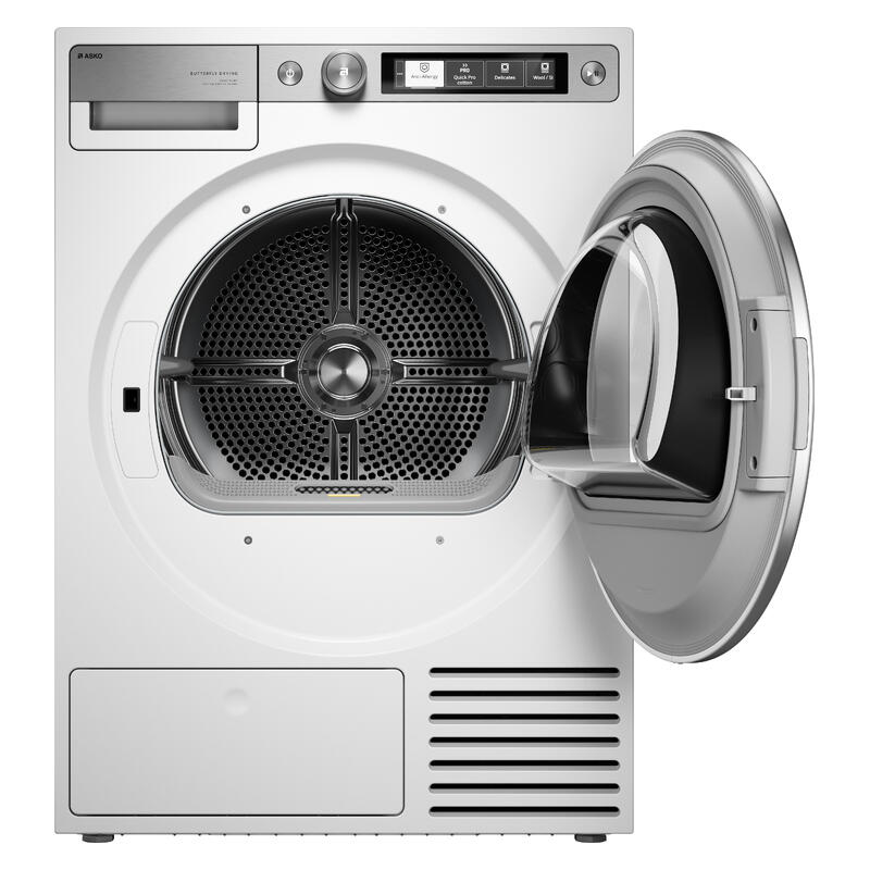 ASKO 9kg Heat Pump Condenser Dryer - White (Style+ Series 7) - Image 2
