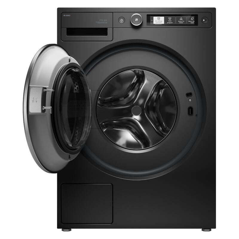ASKO 11kg Style Steel Seal Washing Machine - Graphite Black - Image 2