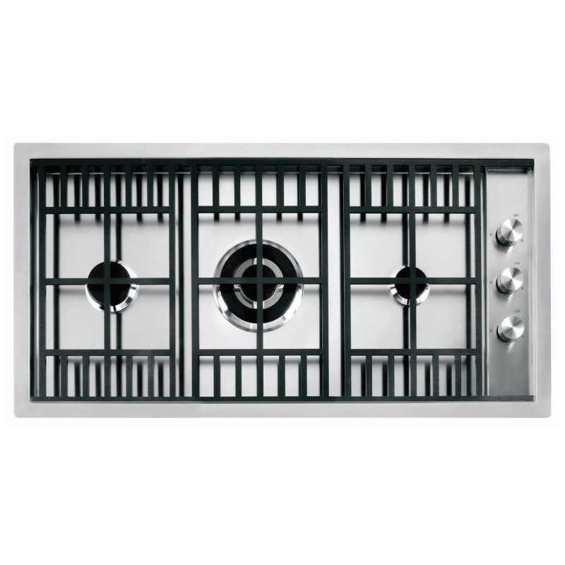 Barazza 90CM Lab Hob - 3 Burner
