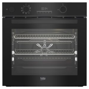 Beko 60cm Aeroperfect Multifunction Oven Airfry Steam Assisted Pyro - Black