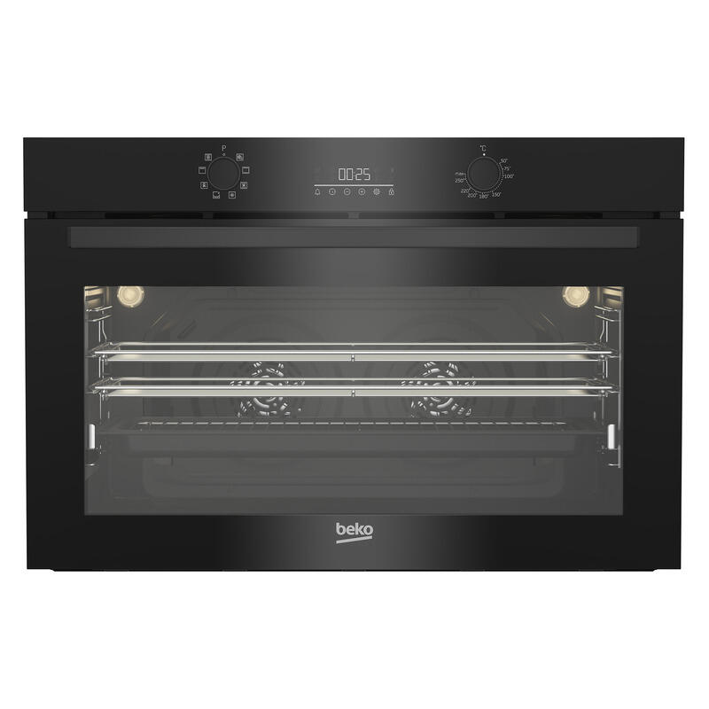 Beko 90cm Large Built-In Oven - Black