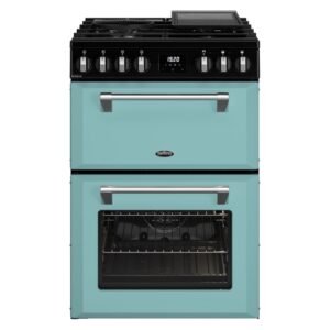 Belling 60cm Mini Richmond Dual Fuel Cooker - Country Blue