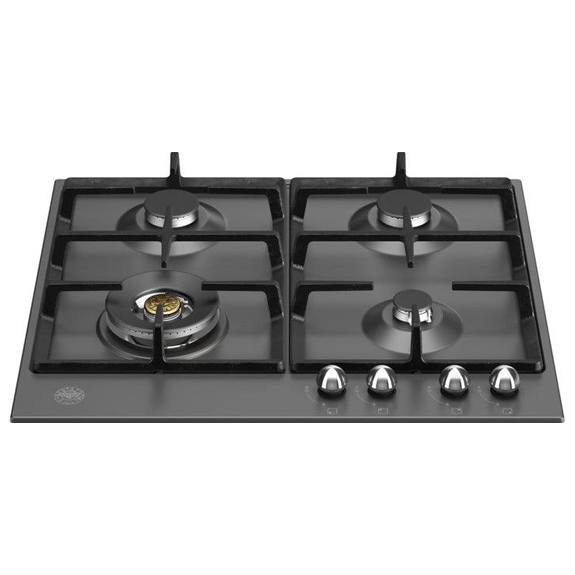 Bertazzoni 60cm Heritage Series Gas Hob with Wok - Black