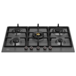 Bertazzoni 75cm Professional Series Gas Hob with Wok - Black