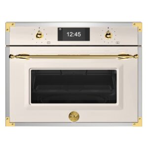 Bertazzoni Heritage Combi Microwave Oven - Avorio/Gold 45