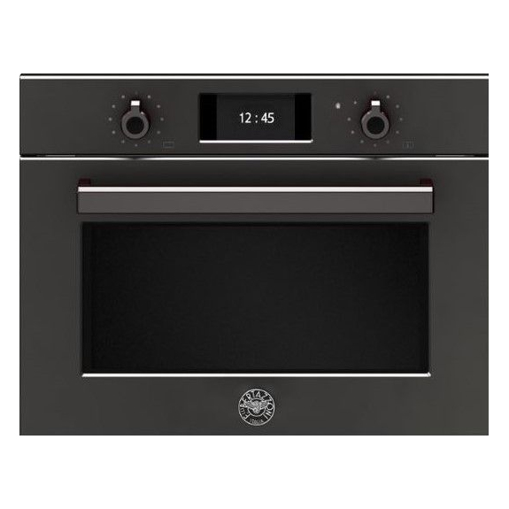 Bertazzoni 60cm Professional Series Compact Combi-Microwave Oven - Black