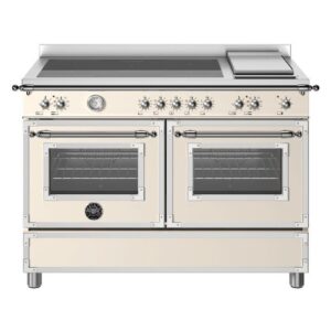 Bertazzoni 120cm Heritage Series Induction Cooker - Ivory