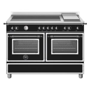 Bertazzoni 120cm Heritage Series Induction Cooker - Matte Black