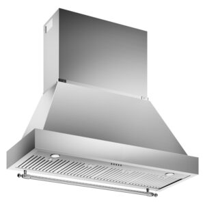 Bertazzoni 120cm Heritage Series Canopy Rangehood - Stainless Steel
