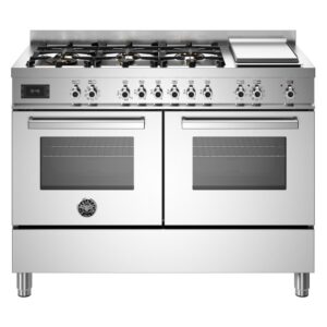 Bertazzoni 120cm Professional Series Dual Fuel Cooker - Stainless Steel