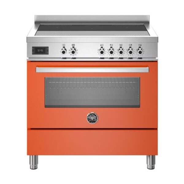 Bertazzoni 90cm Professional Series Induction Cooker - Orange