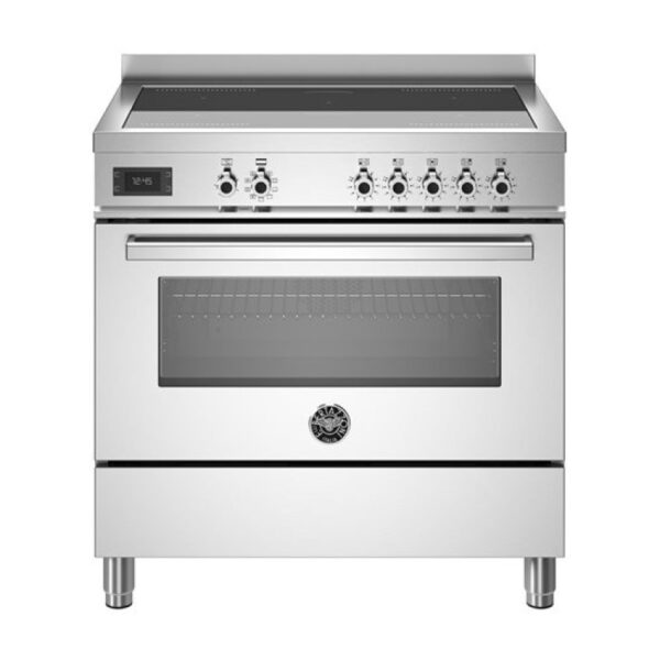 Bertazzoni 90cm Professional Series Induction Cooker - Stainless Steel