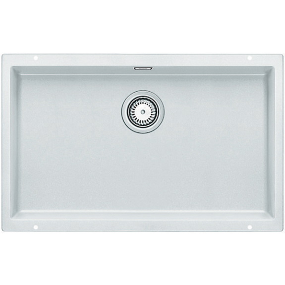 Blanco Single Bowl Undermount Sink - White