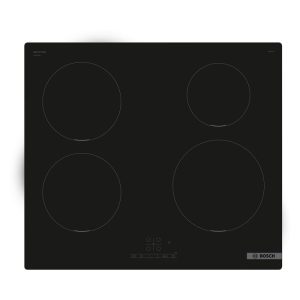 Bosch 60cm 4-Zone Induction Cooktop - Black Glass (Series 4)