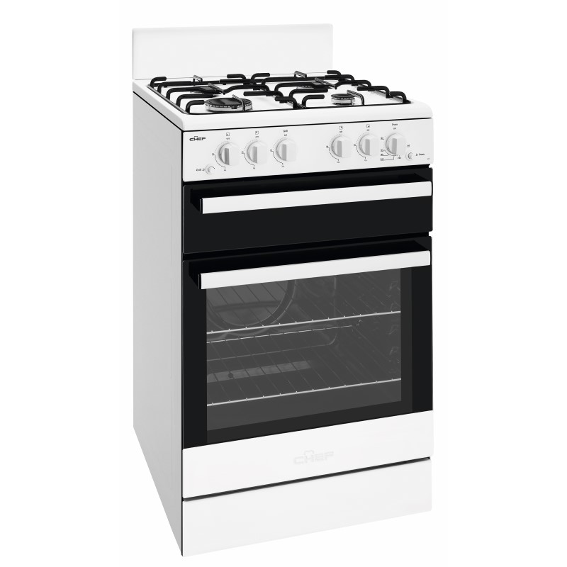 Chef Freestanding Gas Cooker 54cm