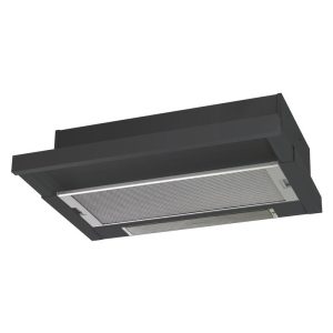 Chef 60cm Slideout Rangehood - Black