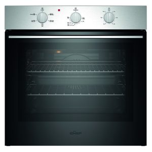 Chef 60cm 5 Function Oven with 10A Plug - Stainless Steel