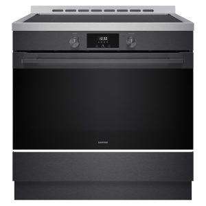 Euromaid 90cm Freestanding Cooker Induction Air Fry - Dark Stainless