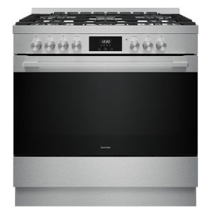 Euromaid 90cm Freestanding Cooker Dual Fuel - Stainless Steel